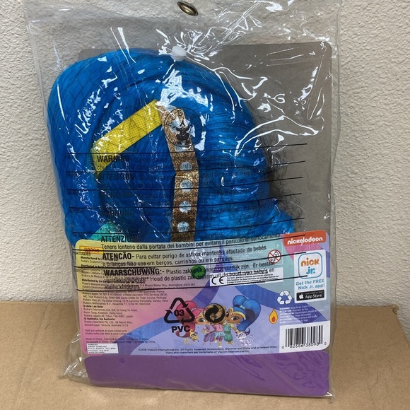 Nickelodeon Shimmer & Shine Blue Girls' Wig - Picture 3 of 3